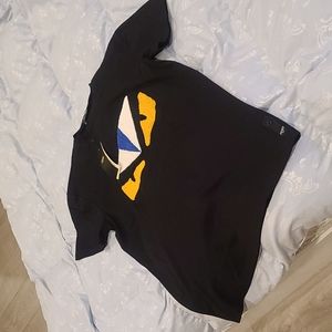 Fendi t-shirt embroidery